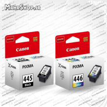 کارتریج PG445 , CL446 Canon جوهرافشان رنگی