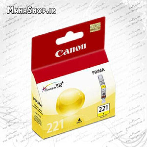 كارتريج CLI221 Canon جوهر افشان زرد