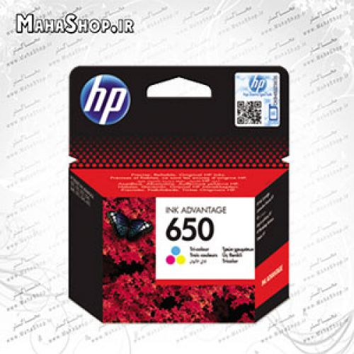 کارتریج HP 650 رنگی جوهر افشان رنگی