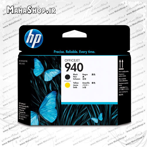 هد جوهر افشان اصلی HP 940 Black Yellow