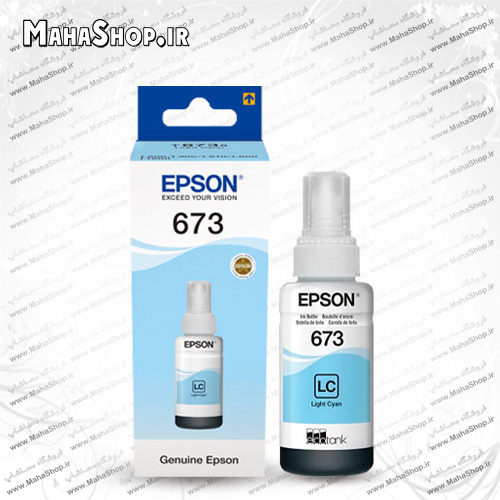 جوهر 673 اصلی Epson Light Cyan