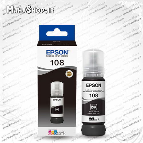 جوهر 108 اصلی Epson Black