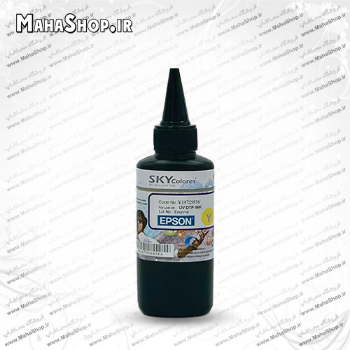 جوهر زرد 100 میل Sky UV DTF مخصوص چاپ روی انواع اجسام