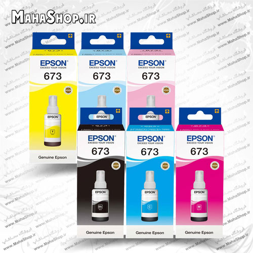 جوهر اصلی پرینترهای Epson Eco Tank L801 , L860