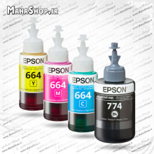 جوهر پرینتر های L655 , L605 , L1455 اصلی EPSON  (بی جعبه)