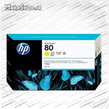 هد جوهر افشان اصلی HP 80 Yellow