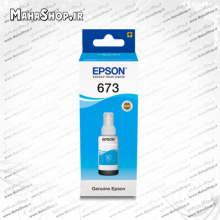 جوهر 673 اصلی Epson Cyan