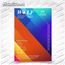 کاغذ 260 گرم Wolf های گلاسه 50 برگی A4