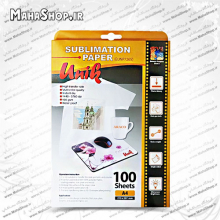 کاغذ سابلیمیشن 100 گرم Unik ترانسفر تیشرت 100 برگی A4