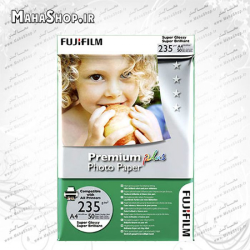 کاغذ 235 گرم fuji permium فتوگلاسه 50 برگی A4