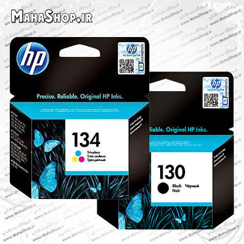 کارتریج HP 130 , 134 جوهر افشان رنگی