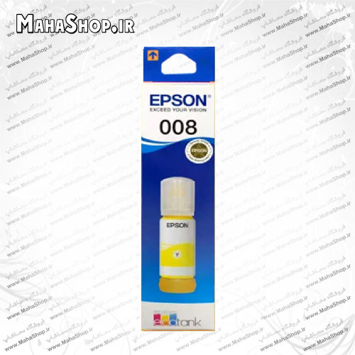 جوهر 008 اصلی EPSON Yellow