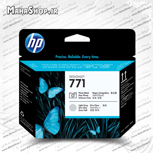 هد جوهر افشان اصلی HP 771 Photo Black Light Gray