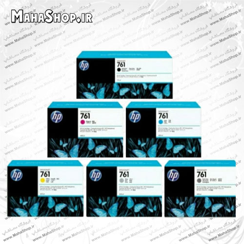 هد 6 رنگ جوهر افشان اصلی HP 761 Color