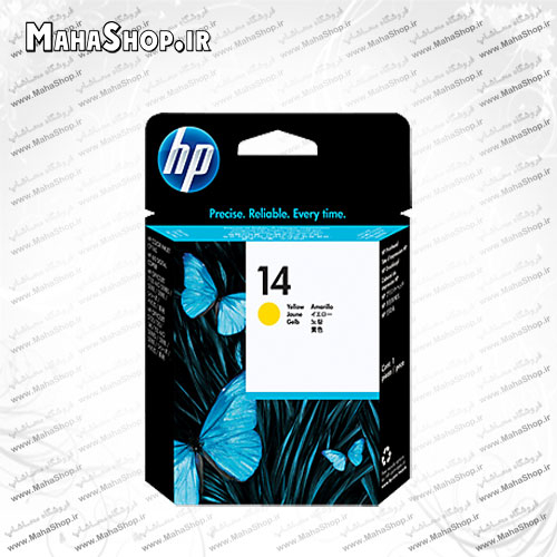 هد جوهر افشان اصلی HP 14 Yellow