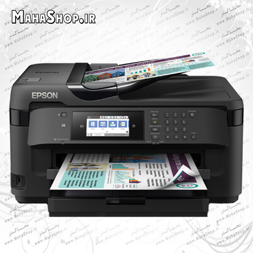 پرینتر WF 7710 DWF جوهرافشان 4کاره Epson A3