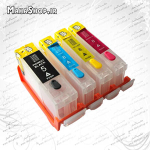 کارتریج قابل شارژ CLI-8M , CLI-8C , CLI-8Y , PGI-5PGBK کانن (4 رنگ)